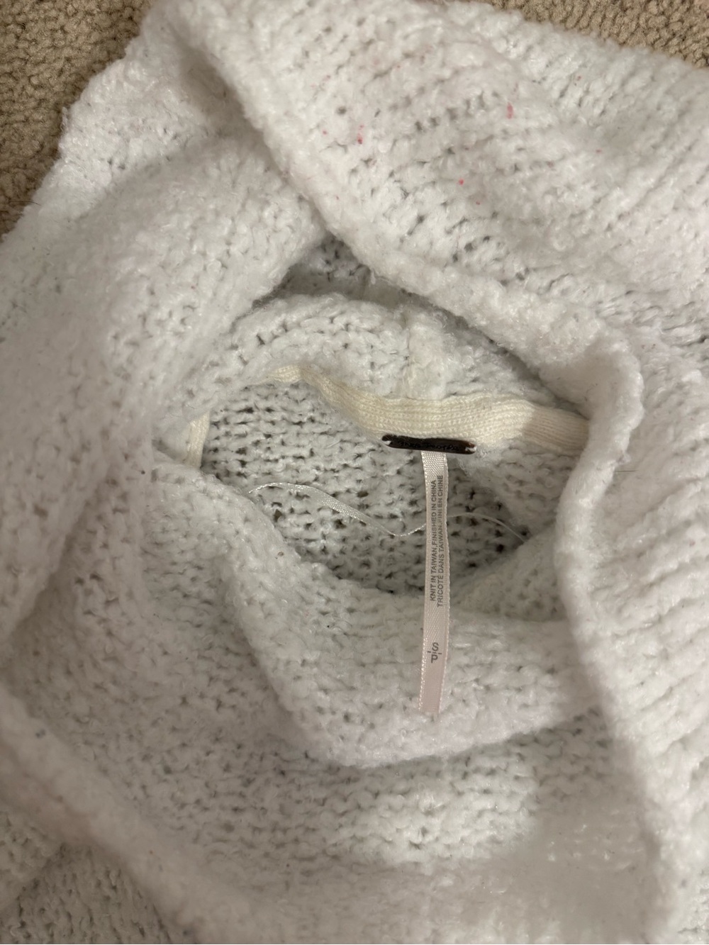 Free People Cowl Neck / Mock Neck / Roll Neck Sweater - Picture 2 of 4